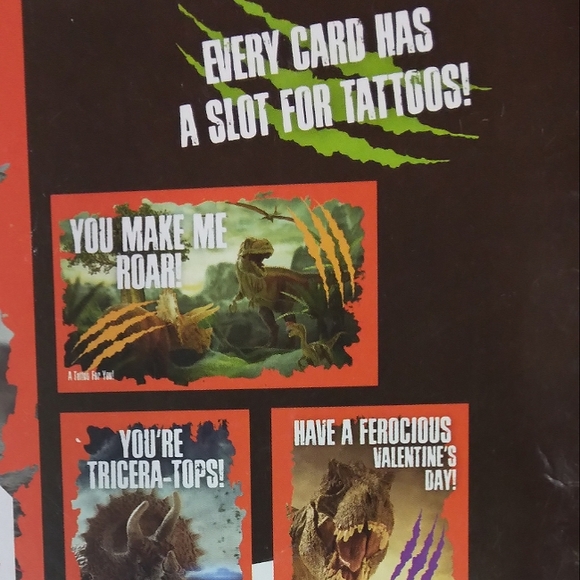 NIB | 20 🦖 Dino Tattoo Valentine's 🦕 - Picture 11 of 16